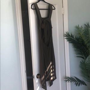 Reformation Olive Green above knee length Dress
